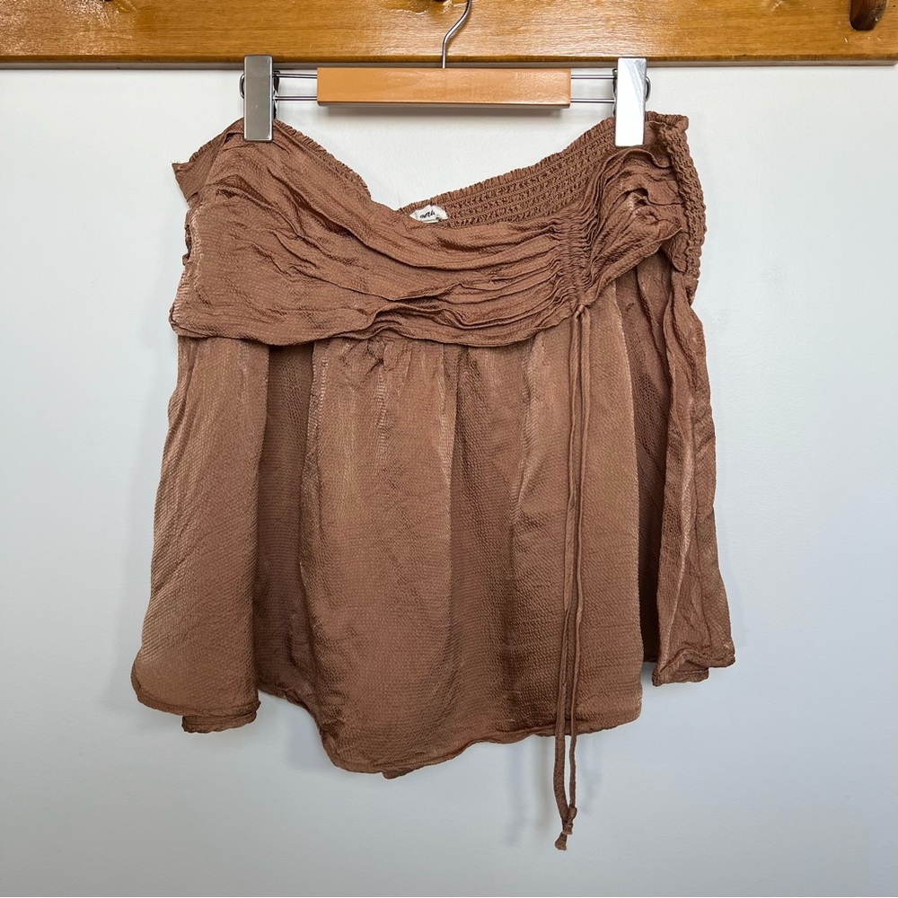 aerie Brown Mini Skirt
